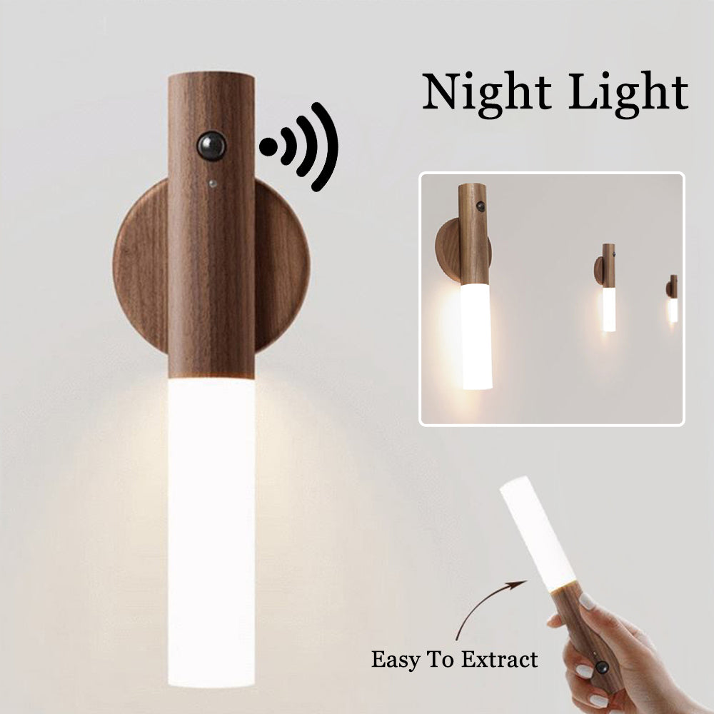 Smart bevægelsessensor LED-lys – Magnetisk genopladelig natlampe