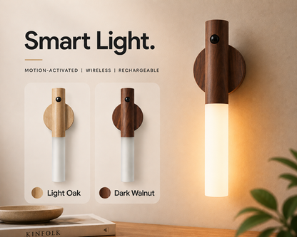 Smart bevægelsessensor LED-lys – Magnetisk genopladelig natlampe