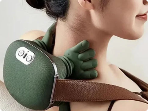 Trådløs Opvarmet Hals- og Kropsmassager