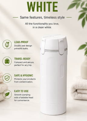 Portable 4-in-1 Travel Toiletry Bottle